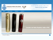 Tablet Screenshot of canudosparadiplomas.com